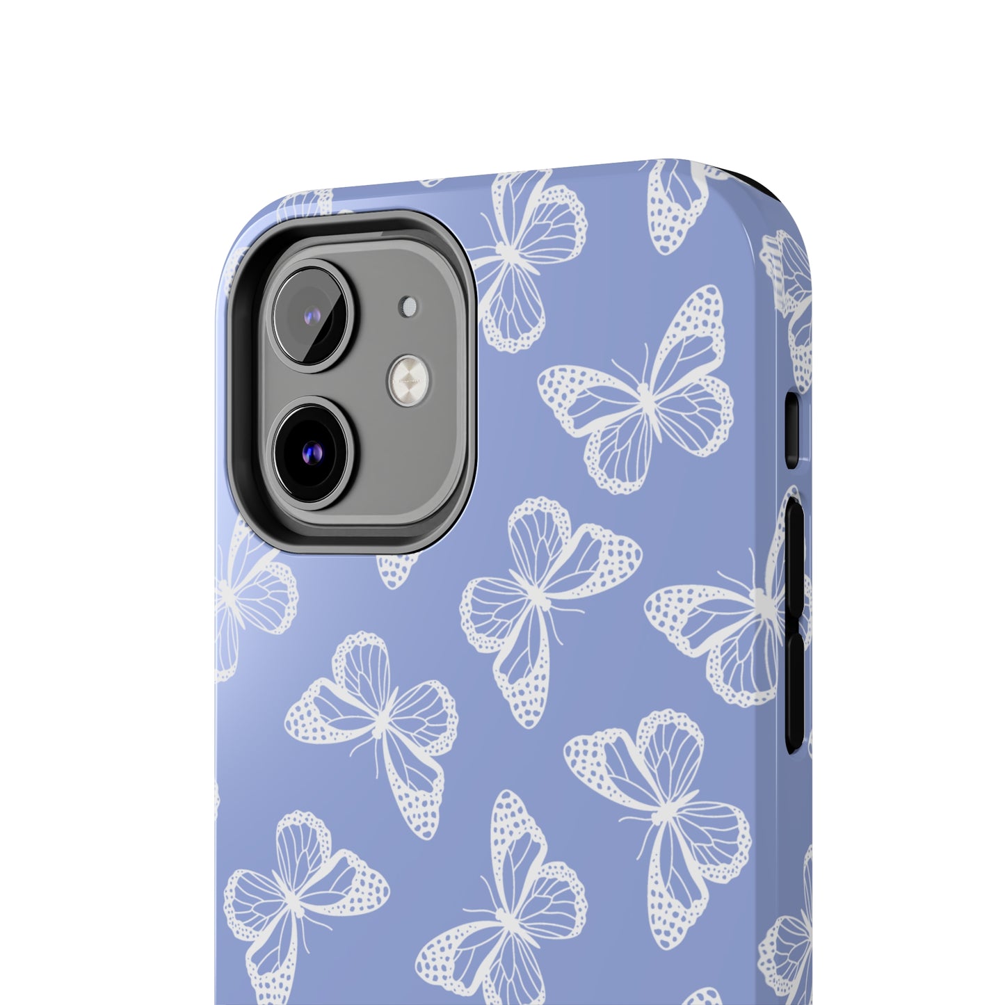 Lavender Butterflies Tough iPhone Case