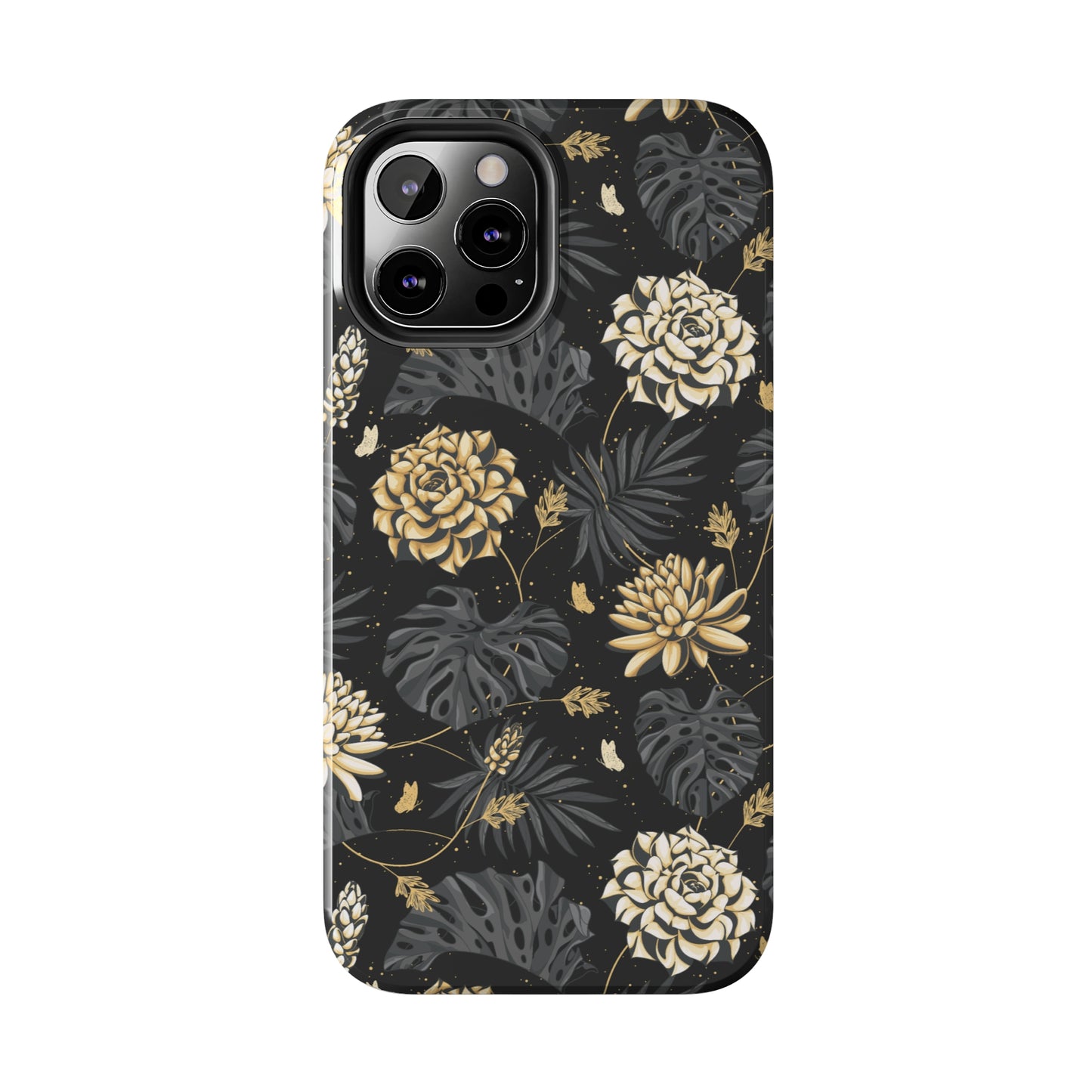 Golden Bloom Tough iPhone Case