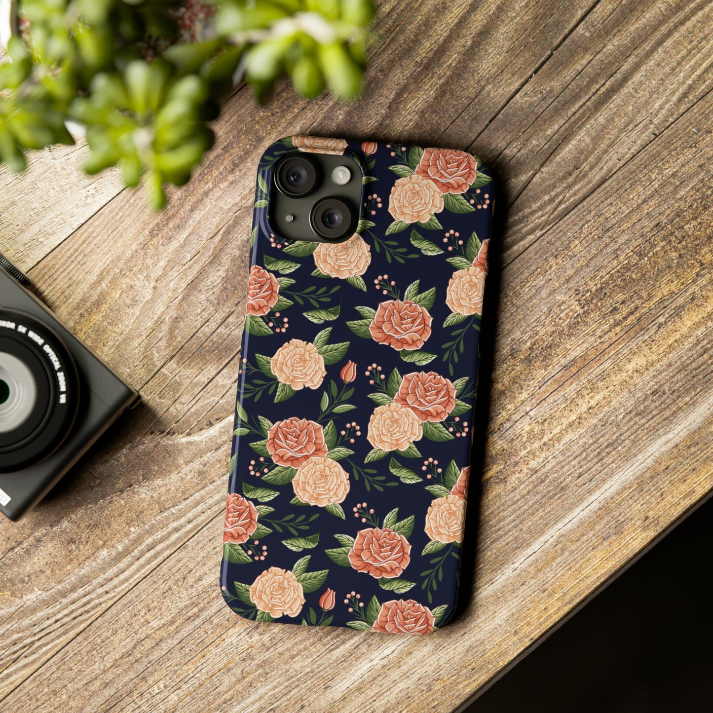 Vintage Rose Snap Case