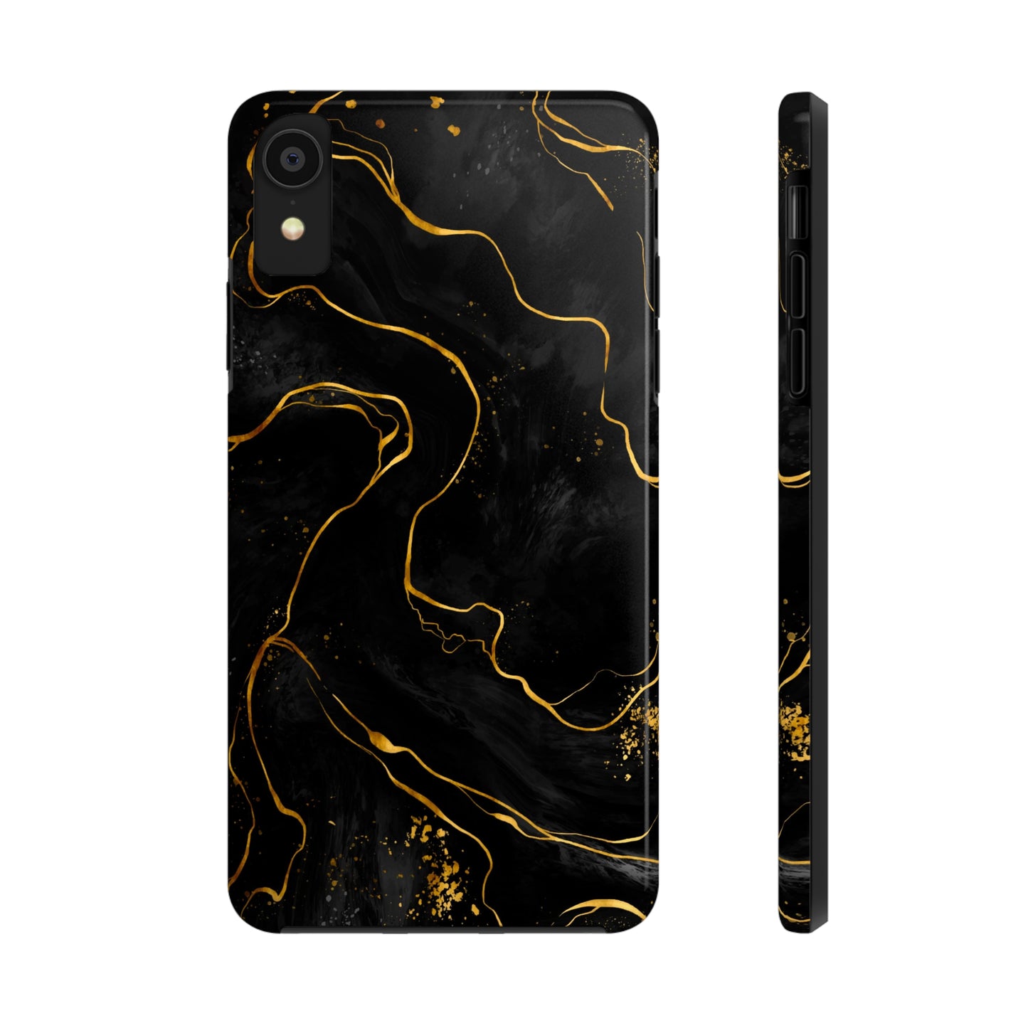 Black Mirage Tough iPhone Case