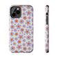 Groovy Flowers Tough iPhone Case