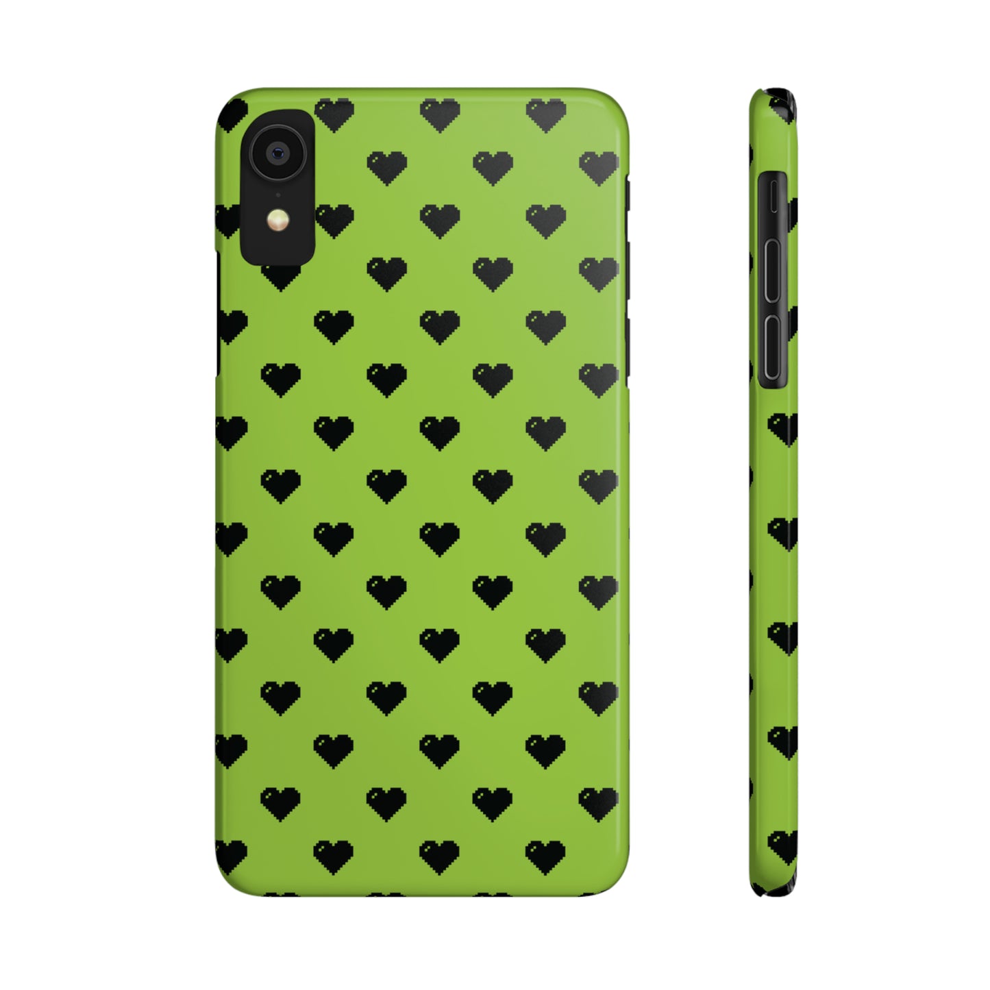 Pixelated Heart Snap Case