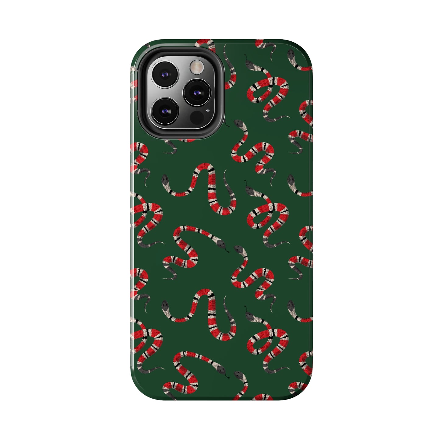 Snake Pattern Tough iPhone Case