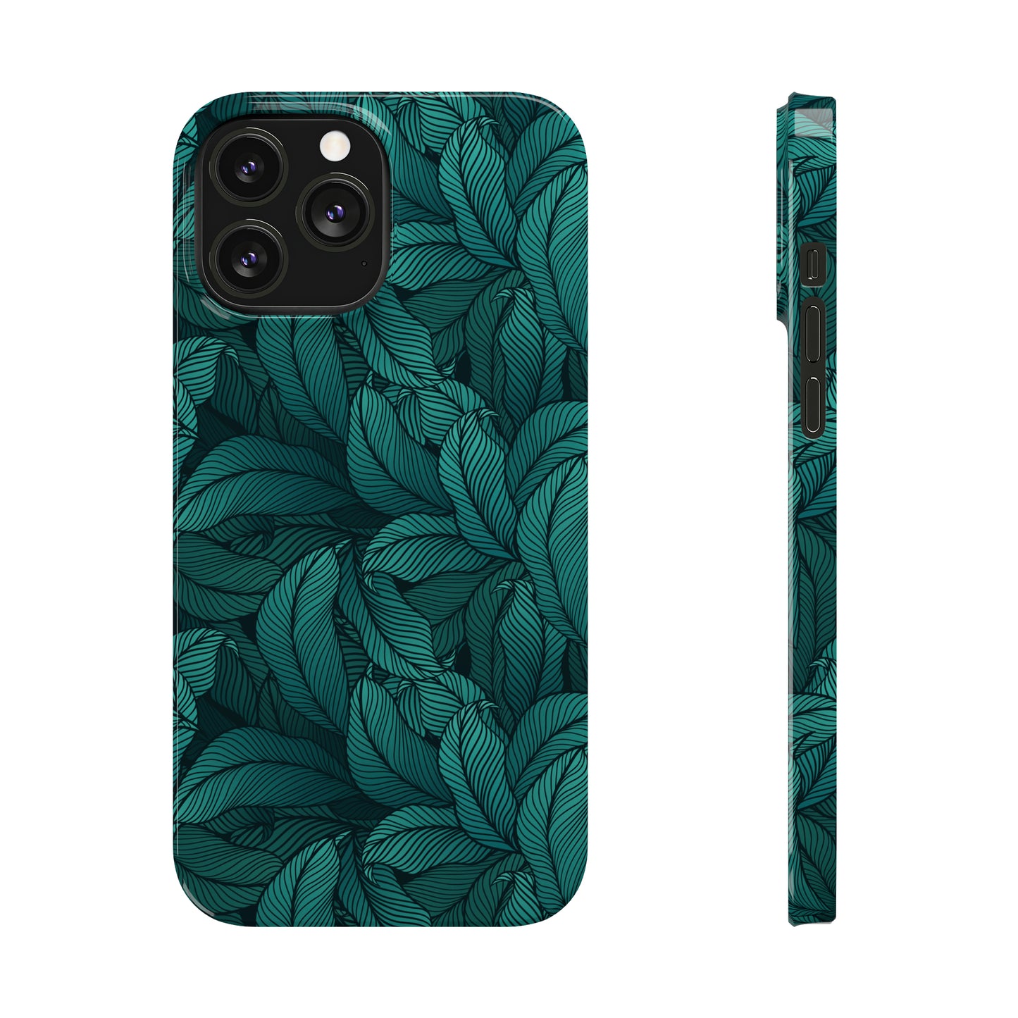 Tropical Leaves Snap Case