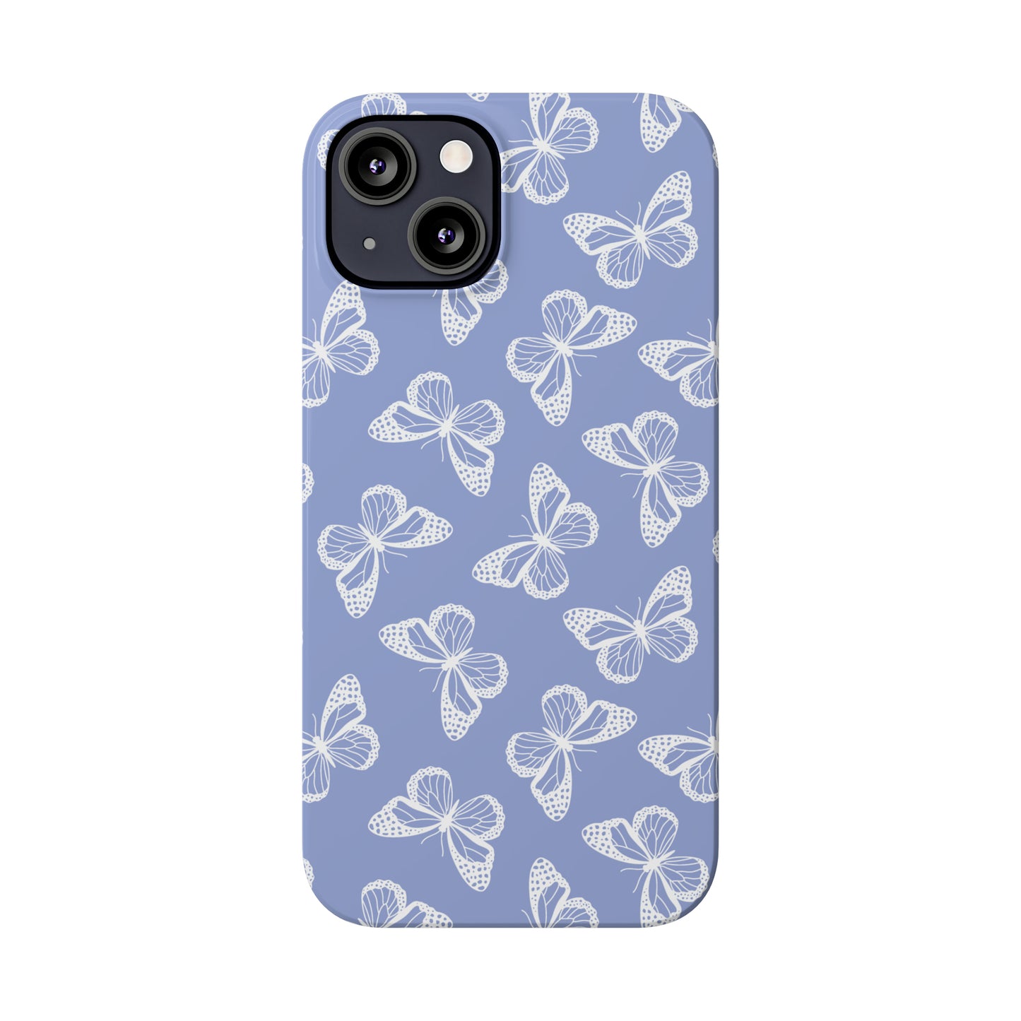 Lavender Butterflies Snap Case