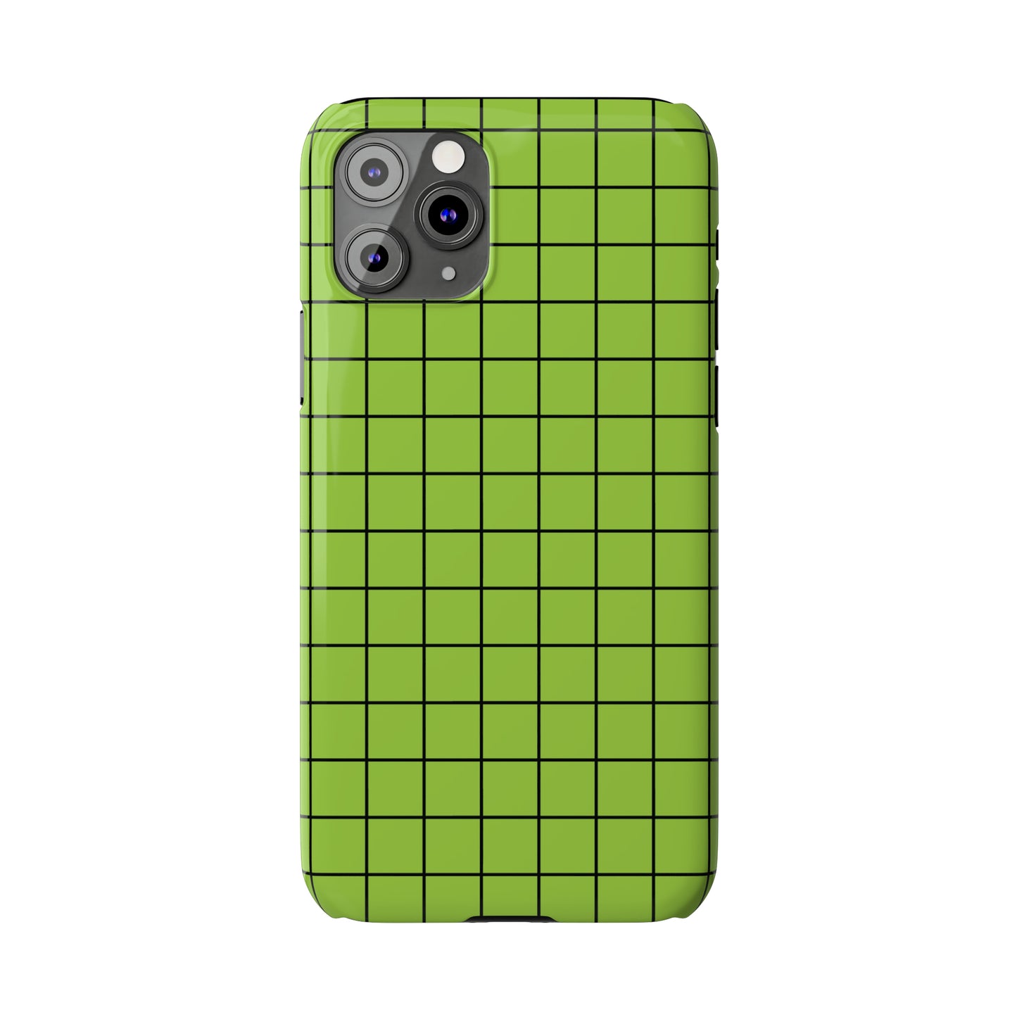 Pear Grid Snap Case