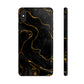 Black Mirage Tough iPhone Case