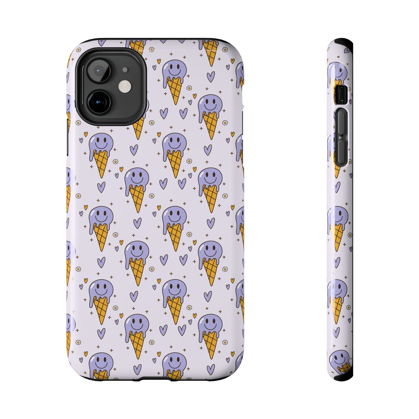 Blueberry Ice Cream Tough iPhone Case