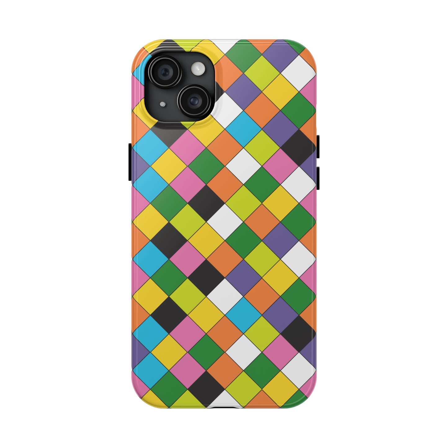 Cross Checkers Tough iPhone Case