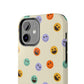 Smileys from 70s Tough iPhone Case