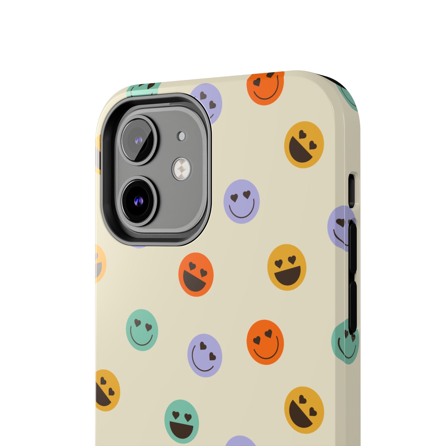 Smileys from 70s Tough iPhone Case