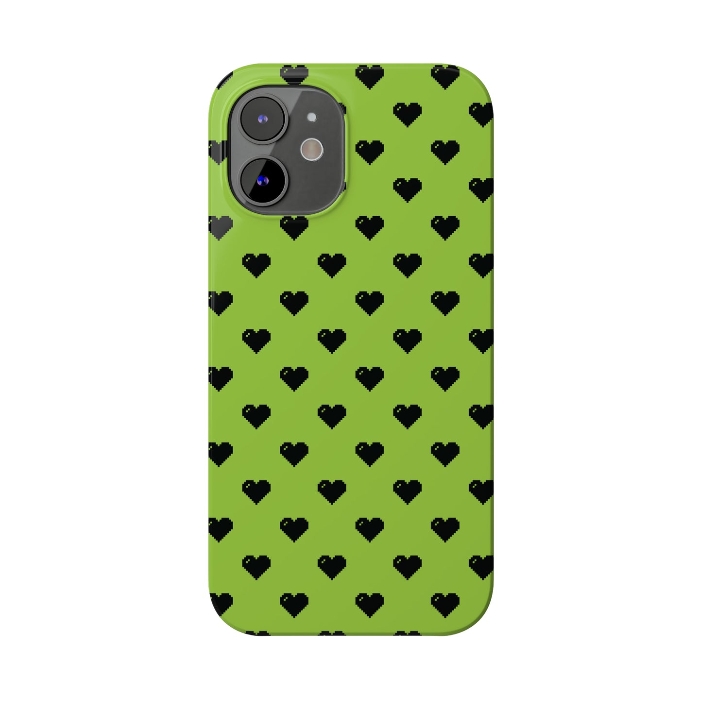 Pixelated Heart Snap Case