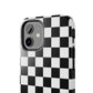 Black and white checks Tough Case