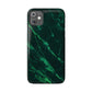 Dark green marble pattern Snap Case