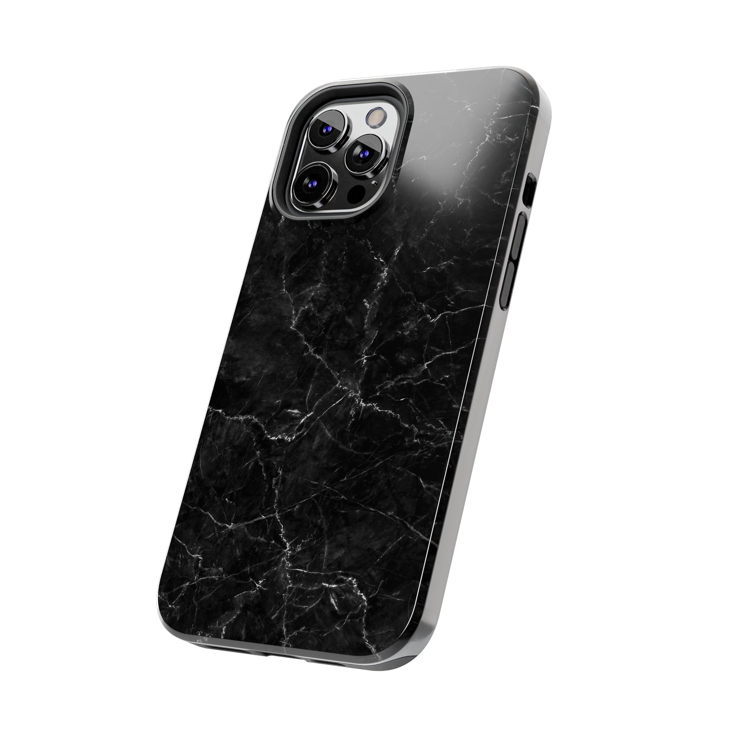 Marquina Black Tough iPhone Case