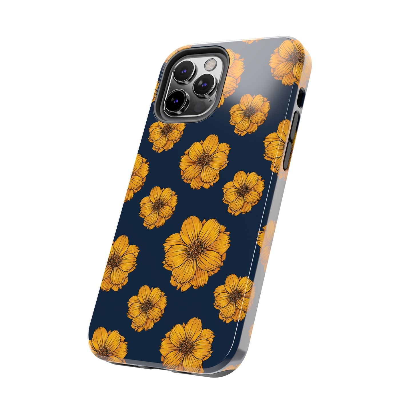 Sunflower Glimmer Tough iPhone Case