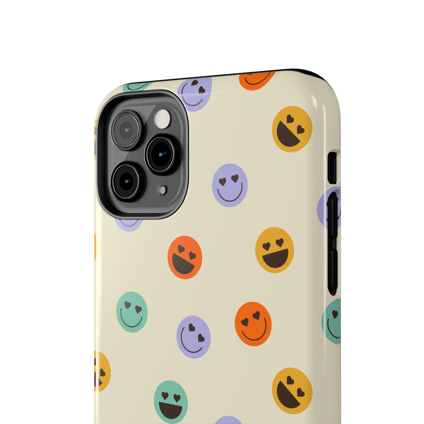 Smileys from 70s Tough iPhone Case