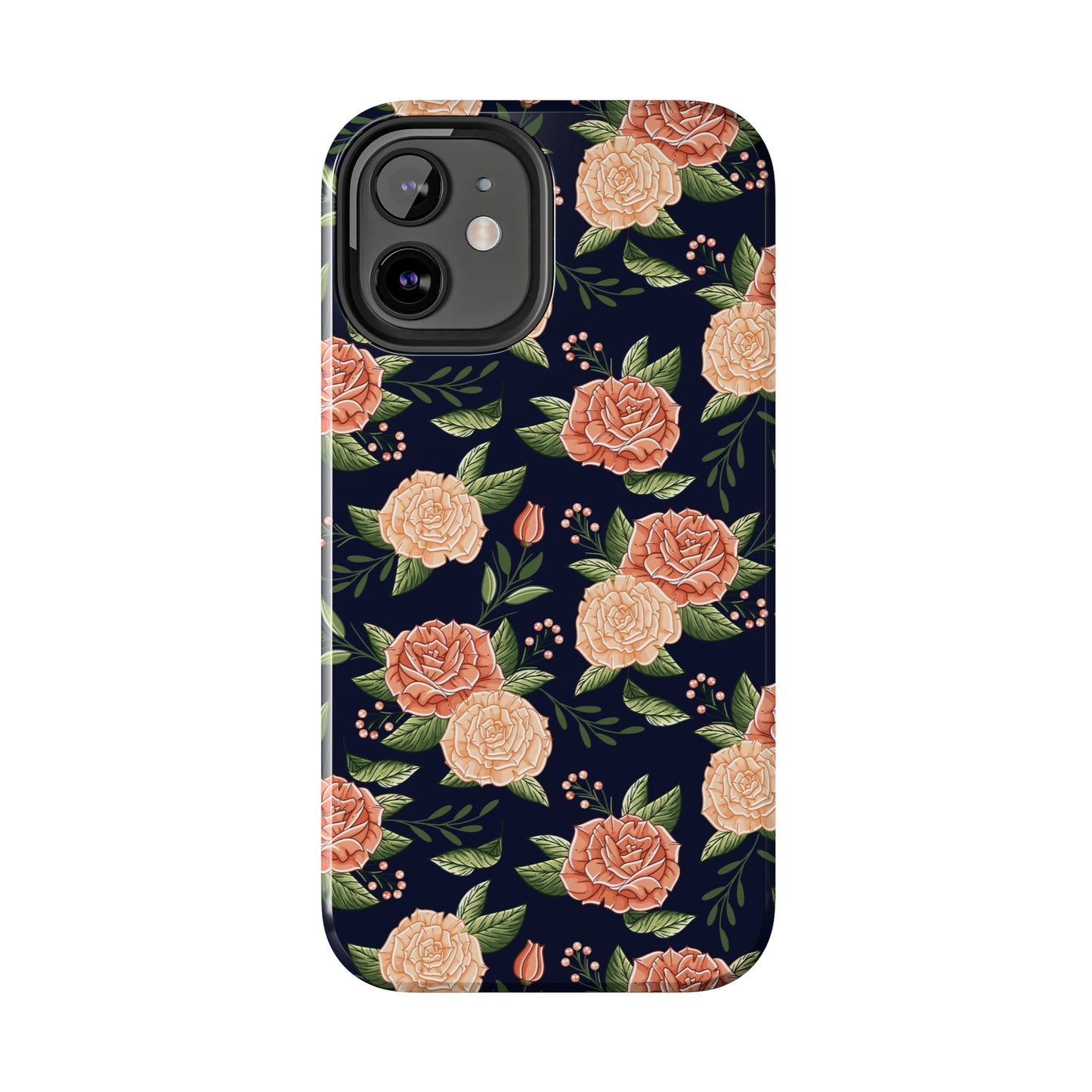 Vintage Rose Tough iPhone Case