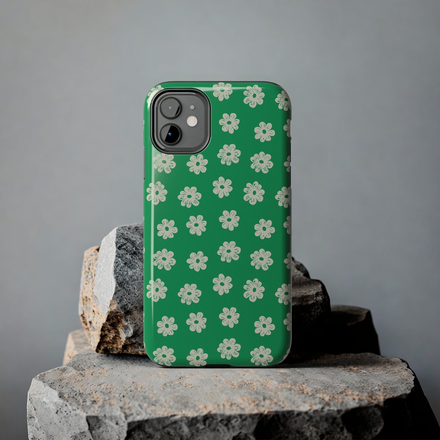 Retro Floral Tough iPhone Case