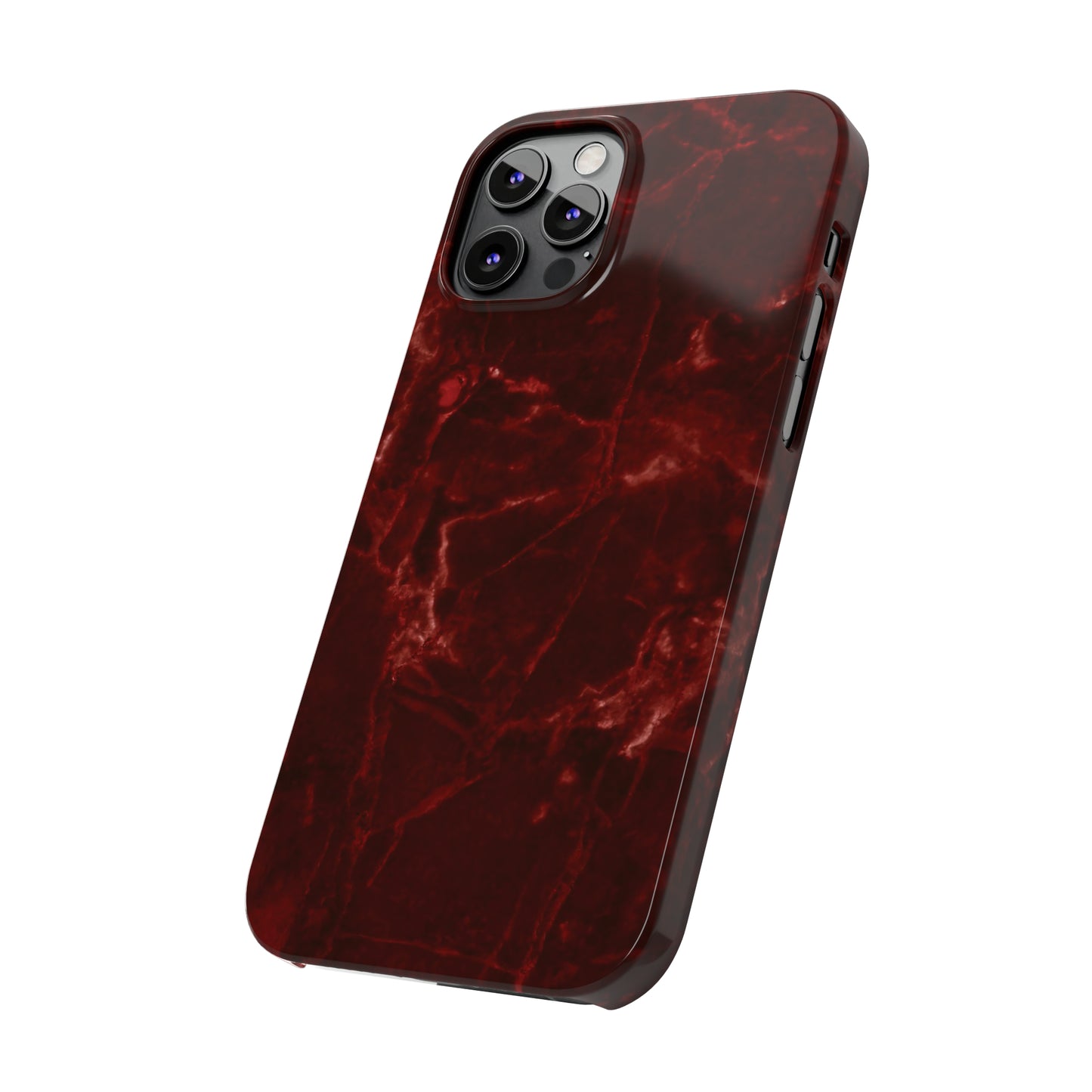 Red stone pattern Snap Case