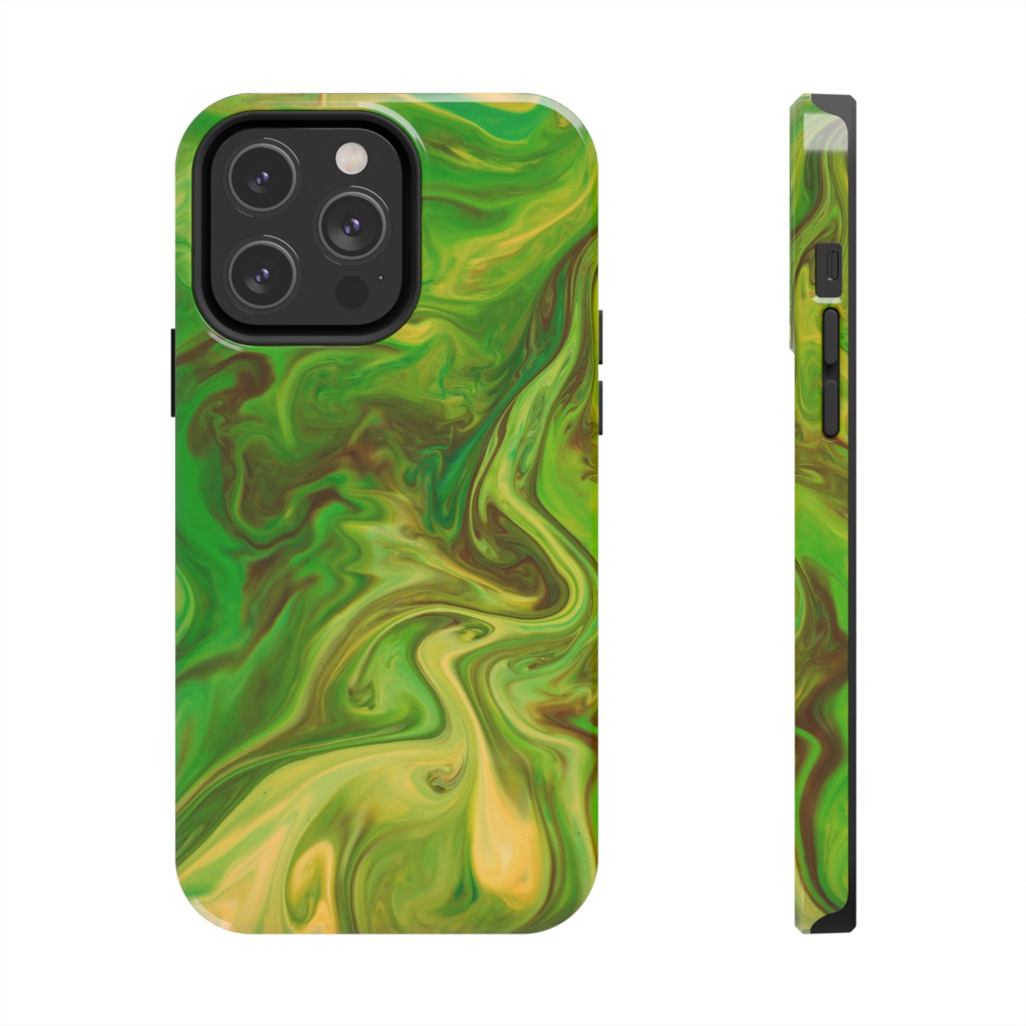 Melted Peridot Tough iPhone Case