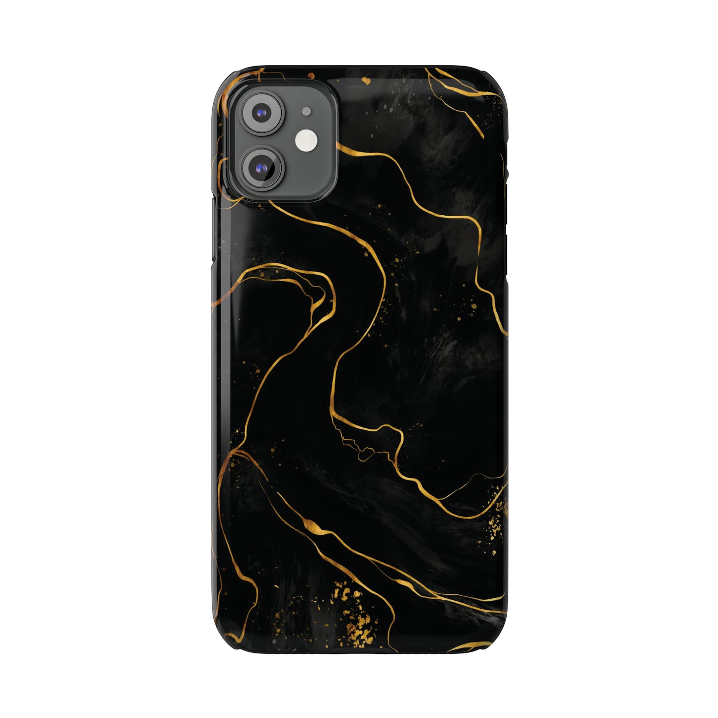 Black Mirage Snap Case