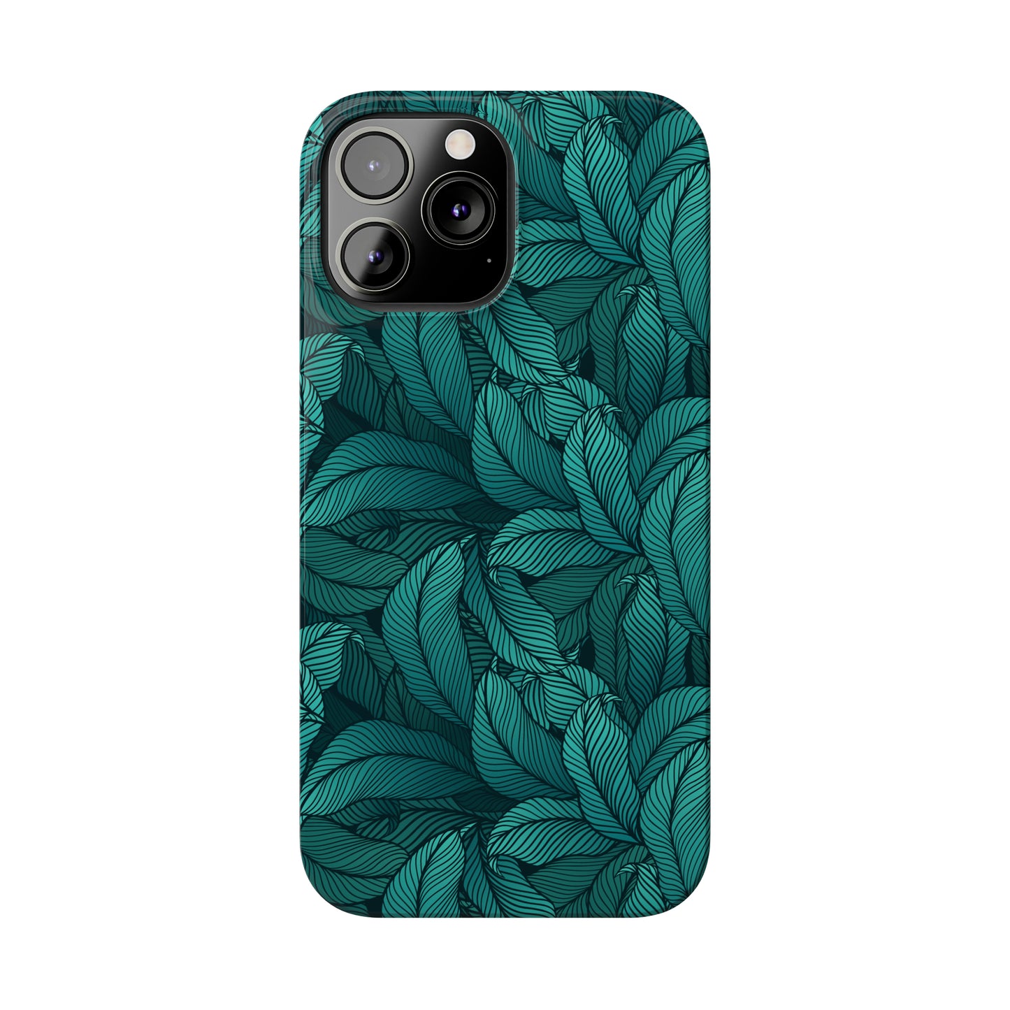 Tropical Leaves Snap Case