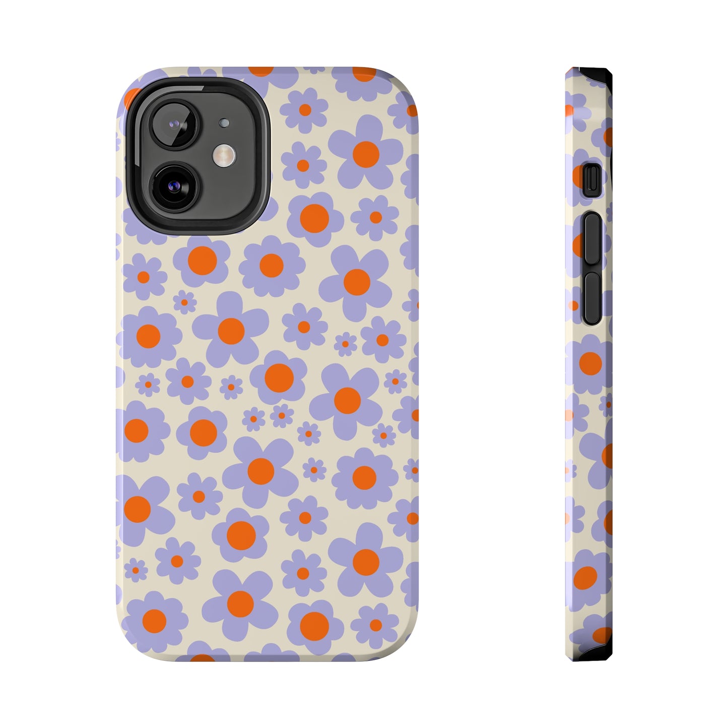 Groovy Flowers Tough iPhone Case