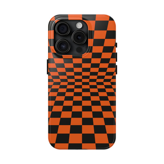 Merging Checkers Tough iPhone Case