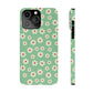 Retro Floral Snap Case