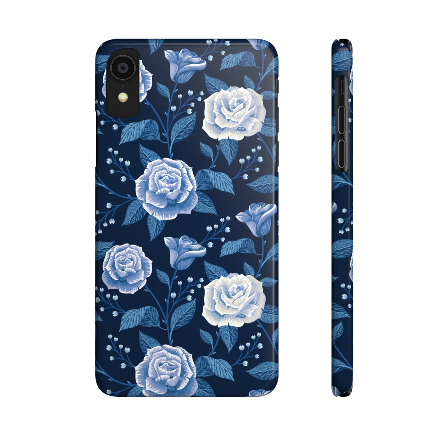 Midnight Rose Snap Case