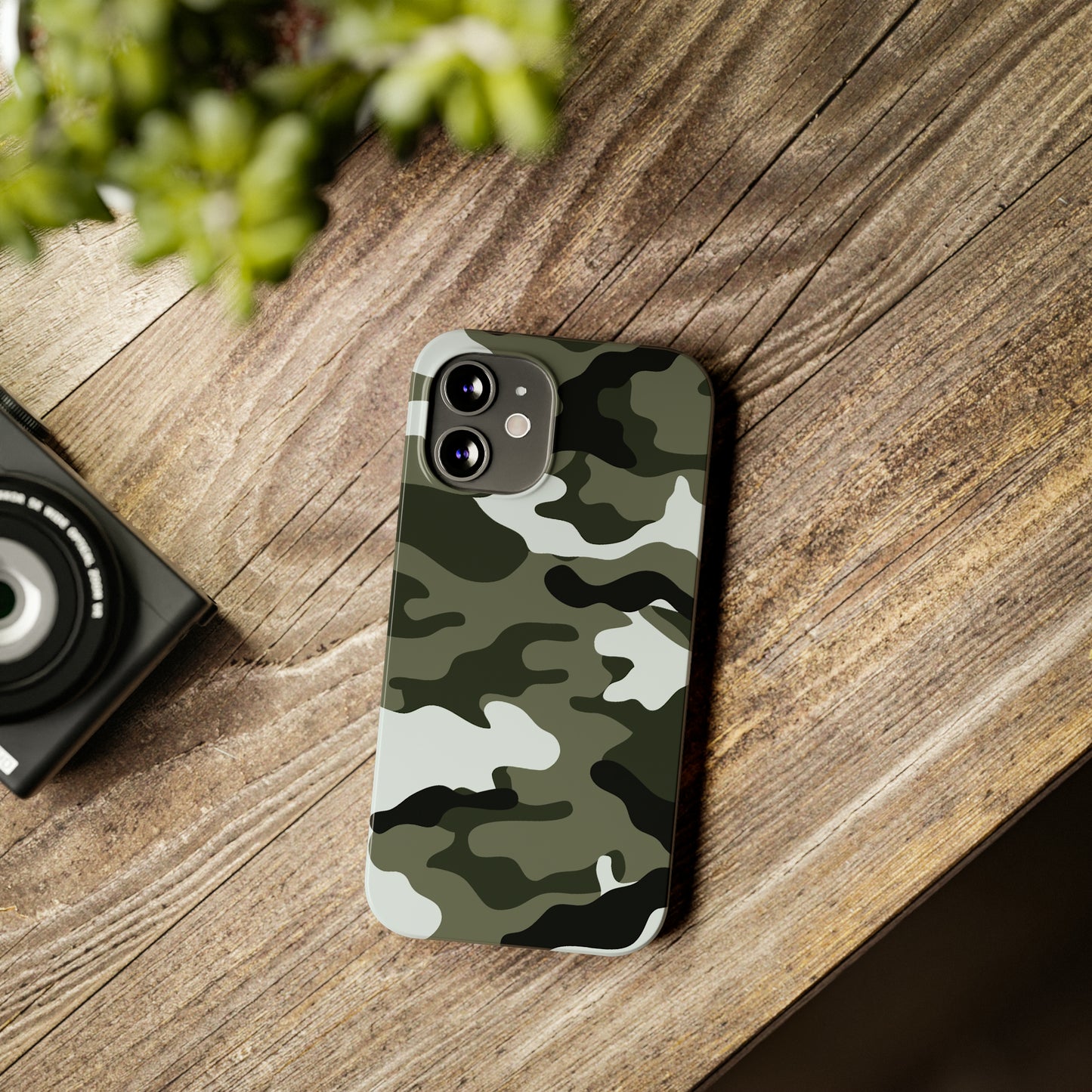 Camouflage Snap Case