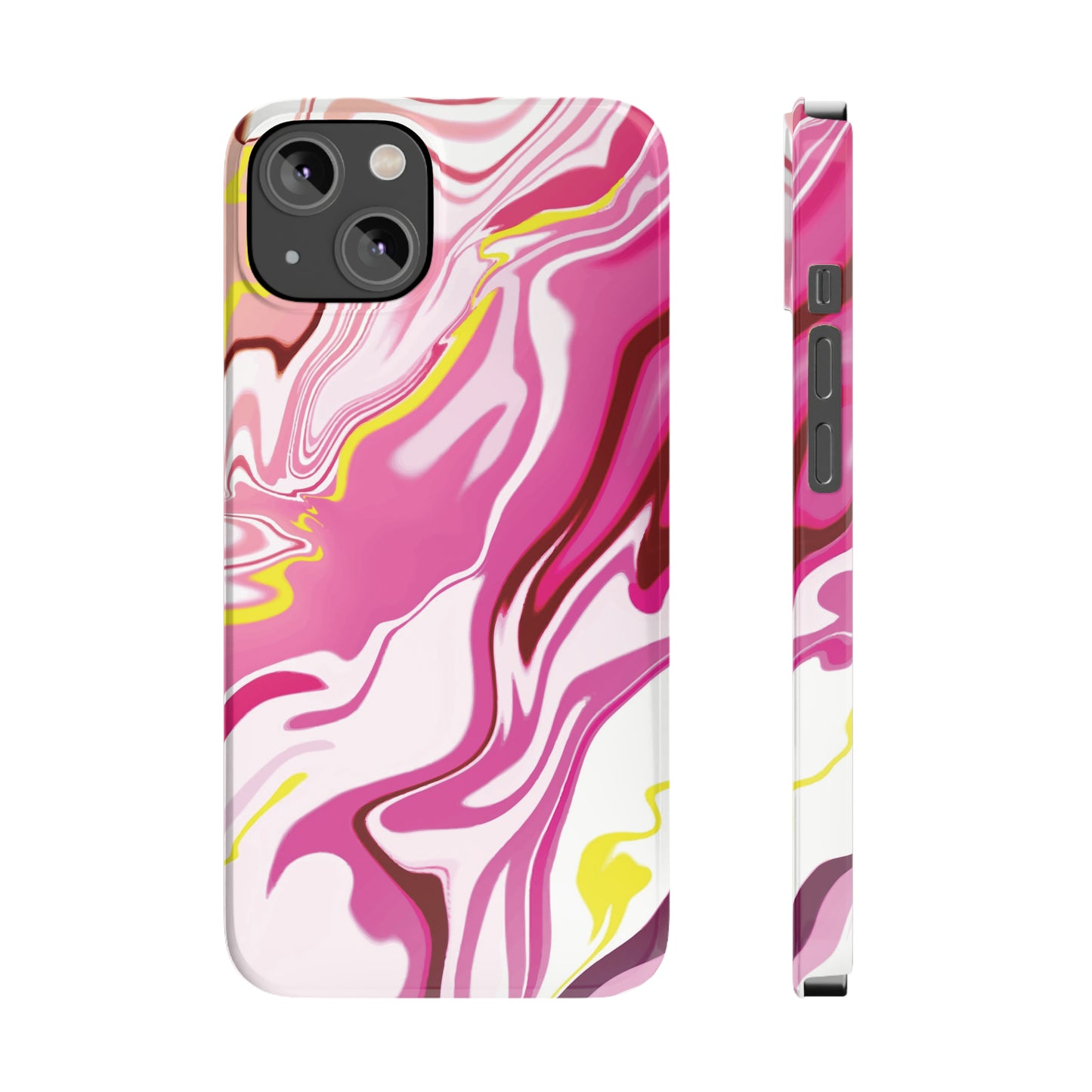 Acid marble pattern Snap Case