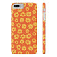 Maio laranja Pattern Snap Case