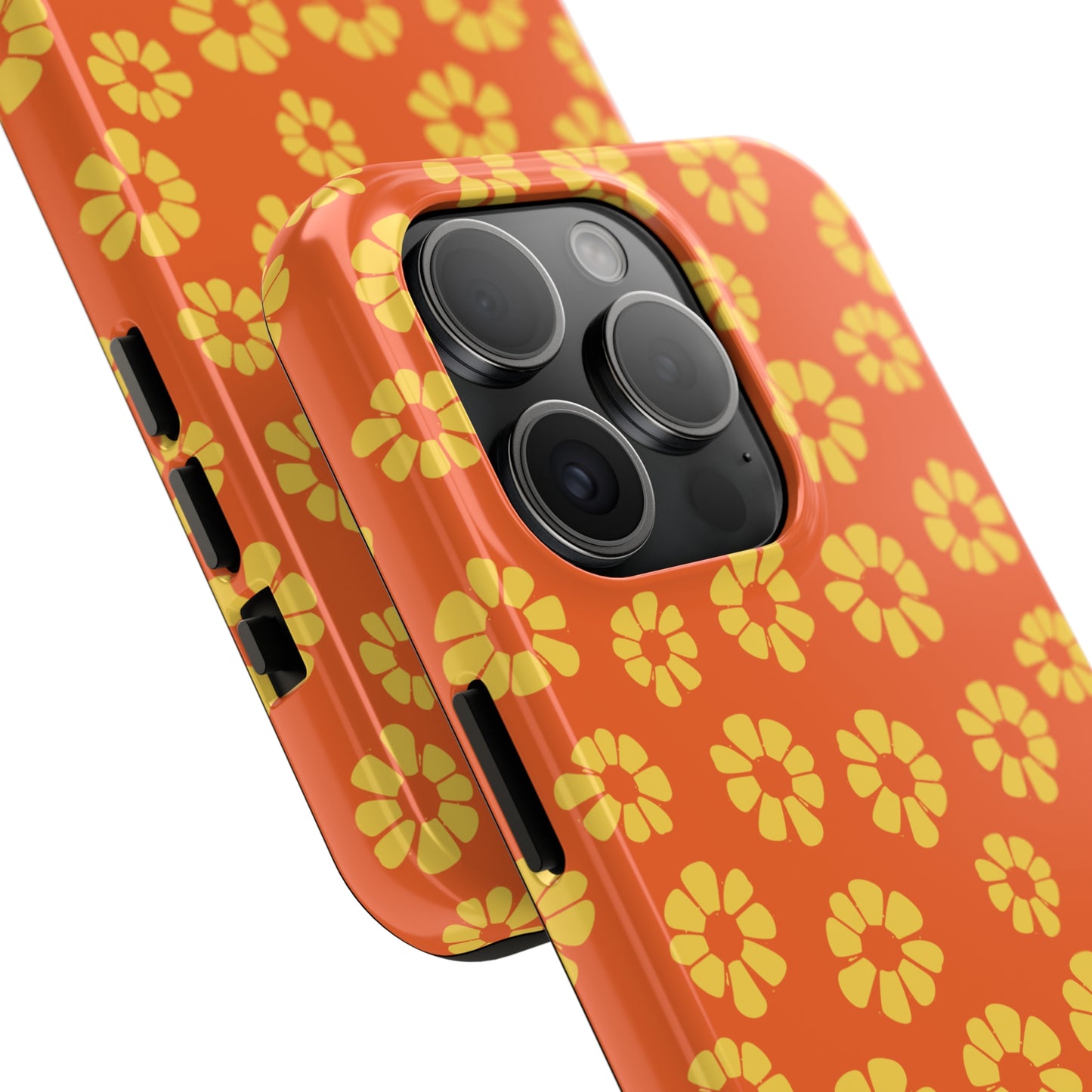 Maio laranja Pattern Tough iPhone Case