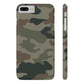 Dark Camouflage Snap Case