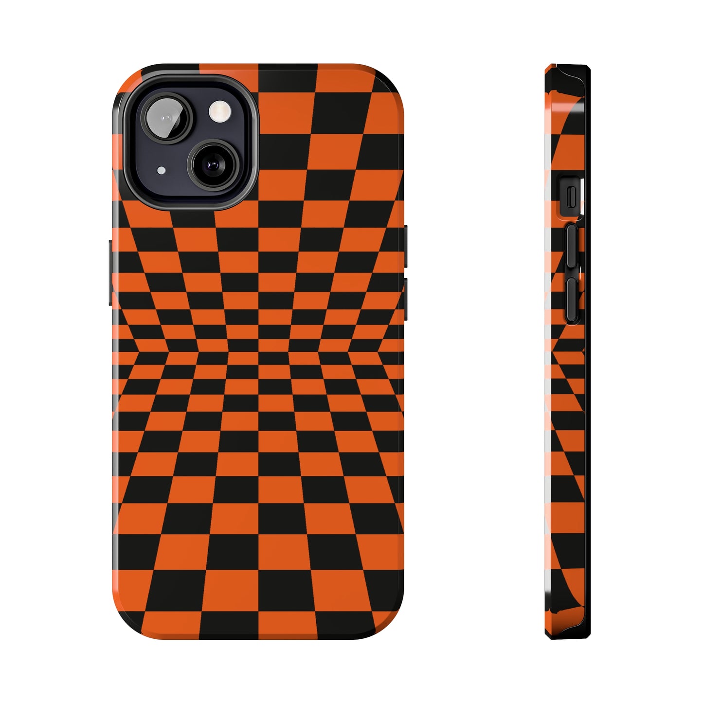 Merging Checkers Tough iPhone Case