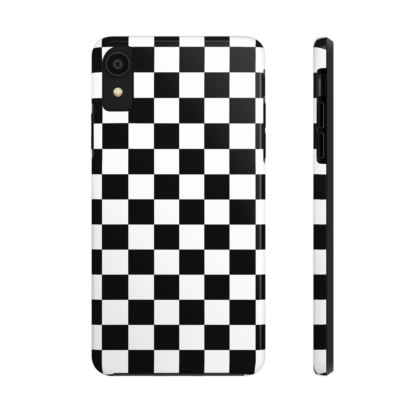 Black and white checks Tough Case