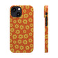 Maio laranja Pattern Snap Case