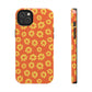 Maio laranja Pattern Tough iPhone Case