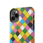 Cross Checkers Tough iPhone Case