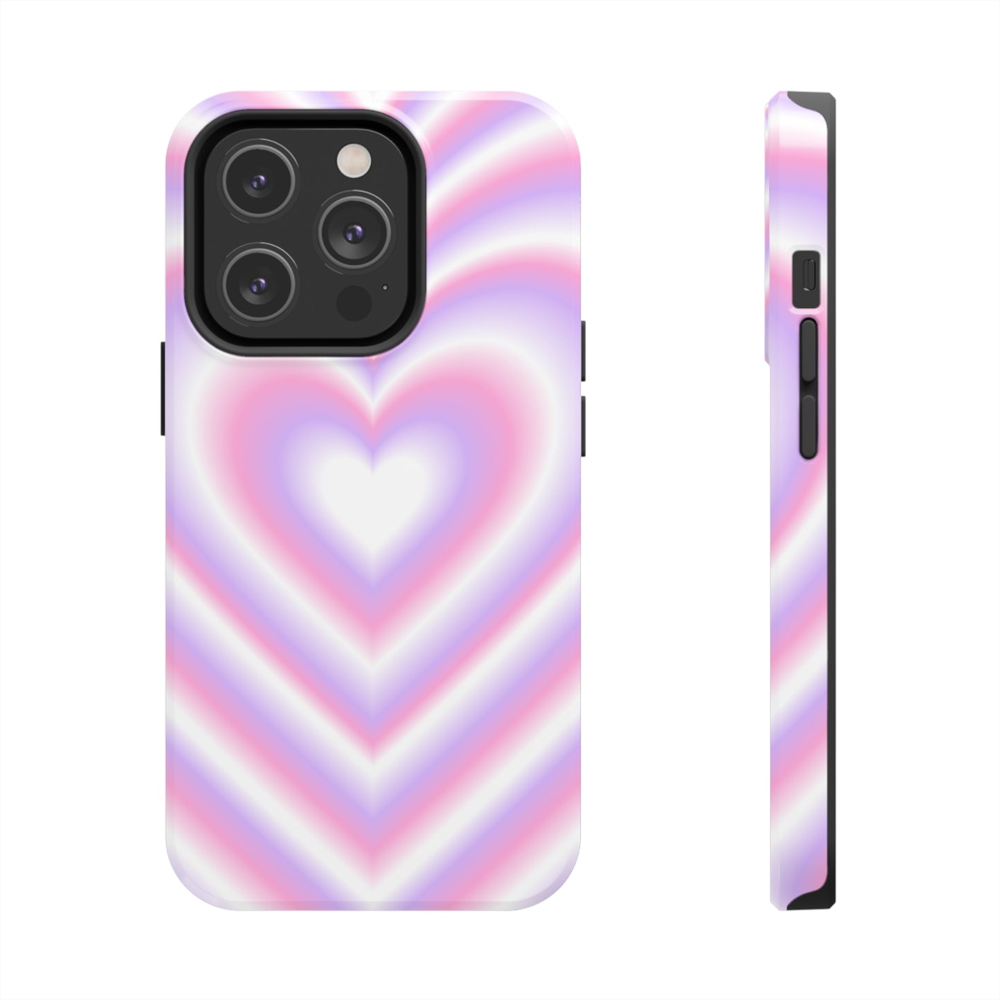 Blurred Heart Tough iPhone Case