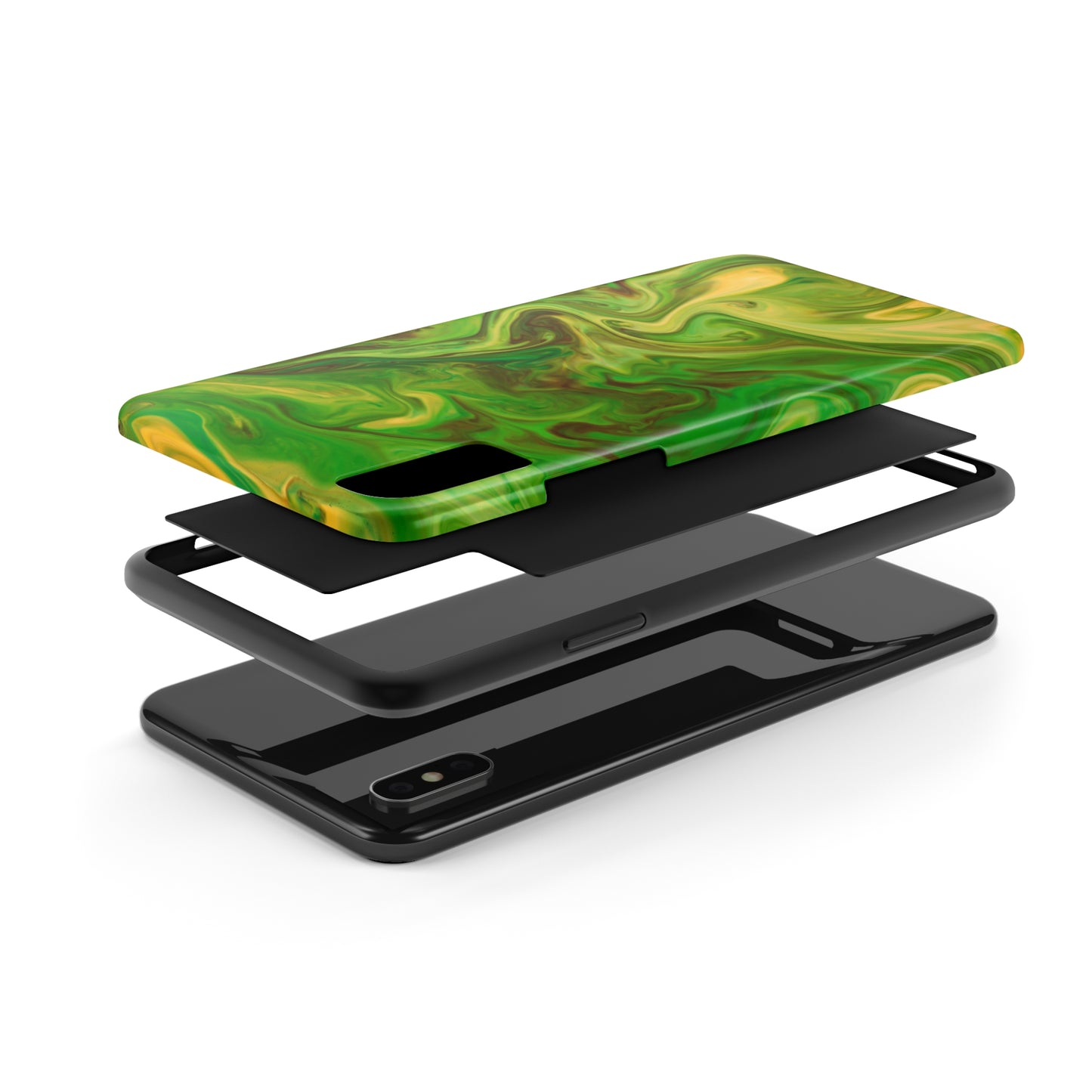 Melted Peridot Tough iPhone Case