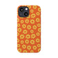 Maio laranja Pattern Snap Case