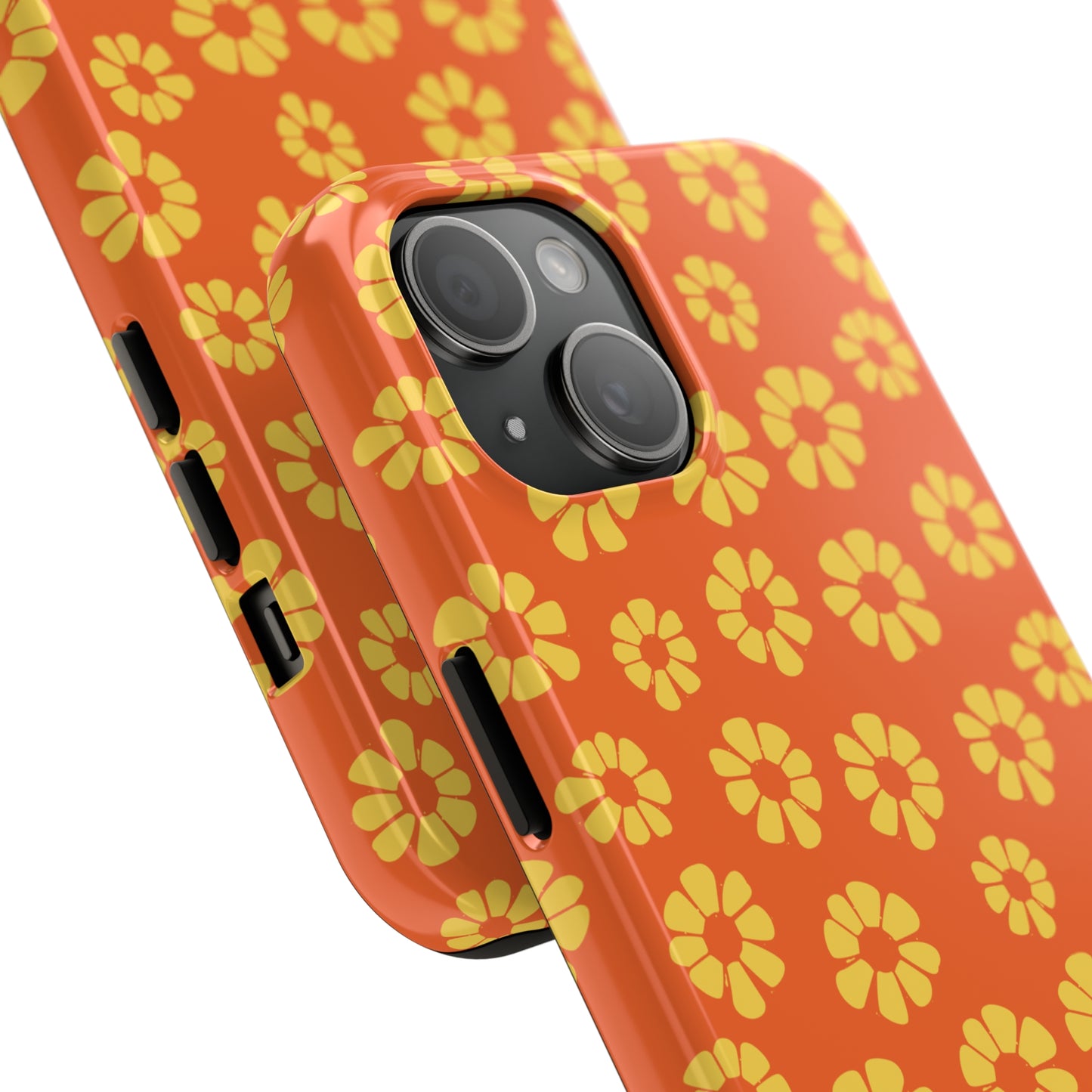 Maio laranja Pattern Tough iPhone Case