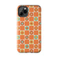 Retro Daisies Tough iPhone Case