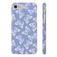 Lavender Butterflies Snap Case