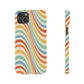 Retro Swirl Snap Case