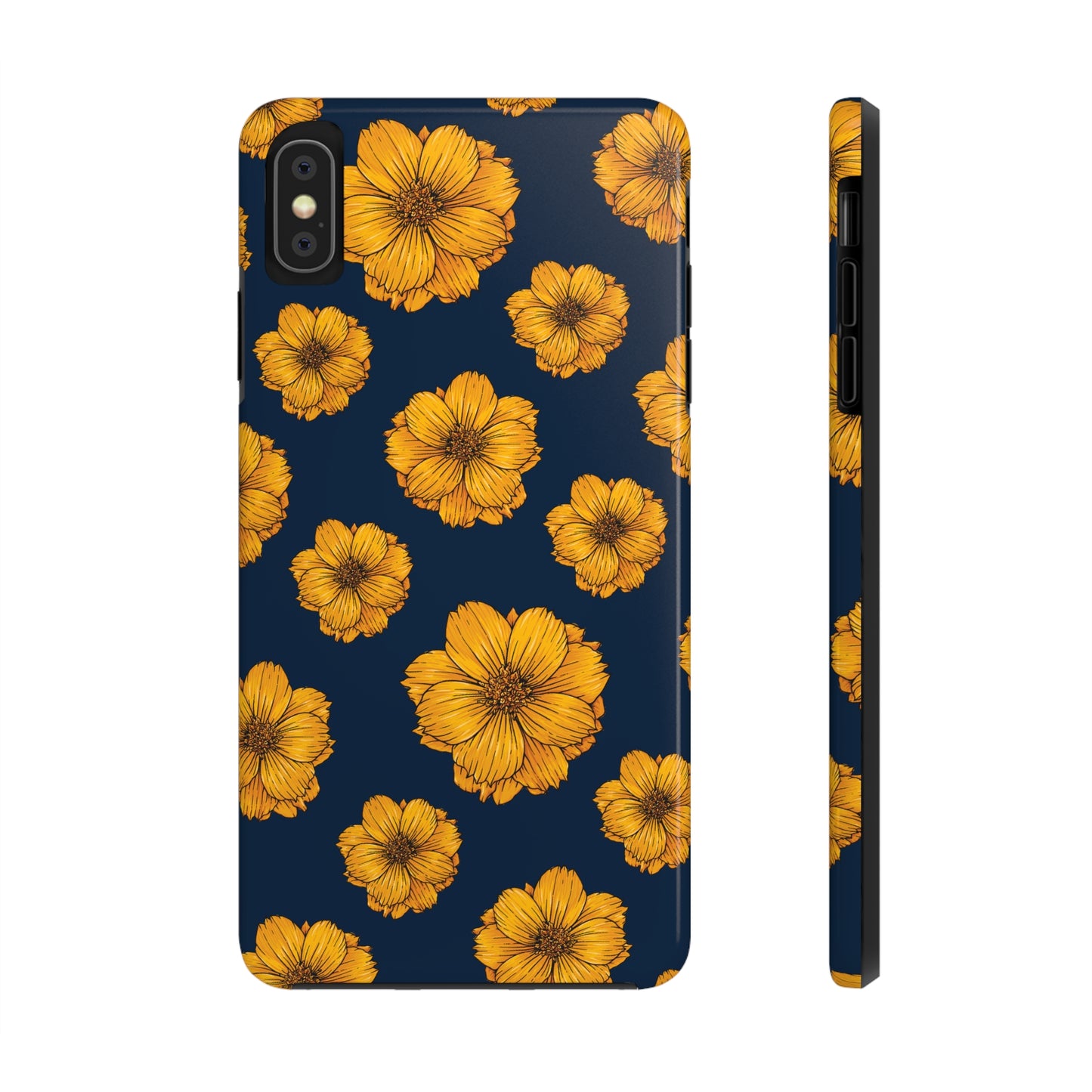 Sunflower Glimmer Tough iPhone Case