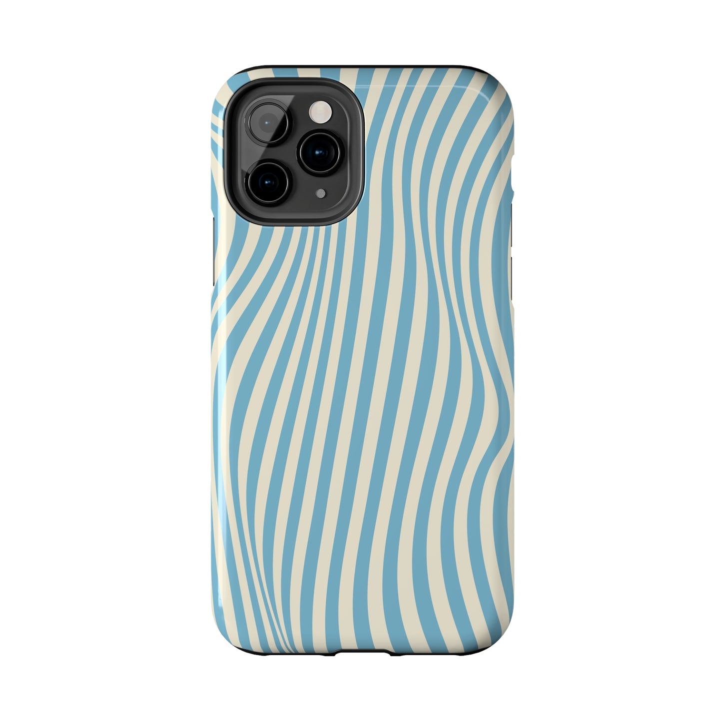 Aqua Swirl Tough iPhone Case